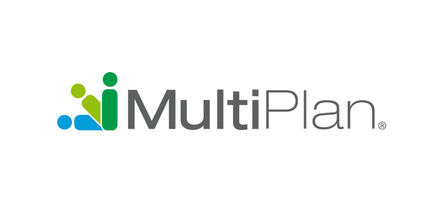 Multiplan health Insurance logo.