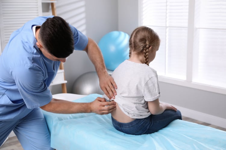 Pediatric Chiropractic care treatment for children.